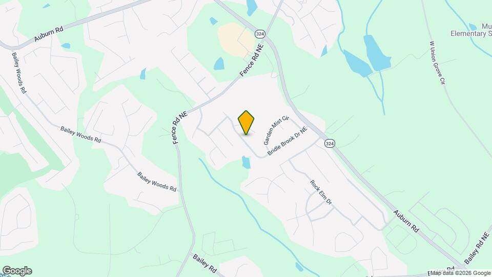 3336 Bridle Brook Dr NE Map and Location Details