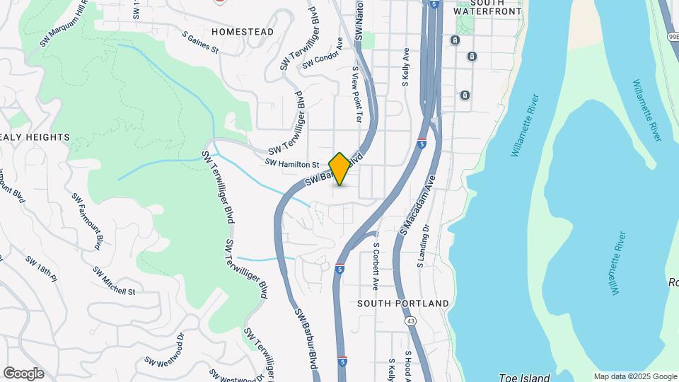 4620-4630 SW Condor Ave Map and Location Details