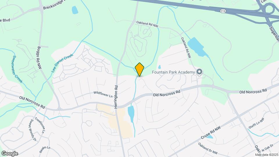 1397 Parkside Club Dr NW Map and Location Details