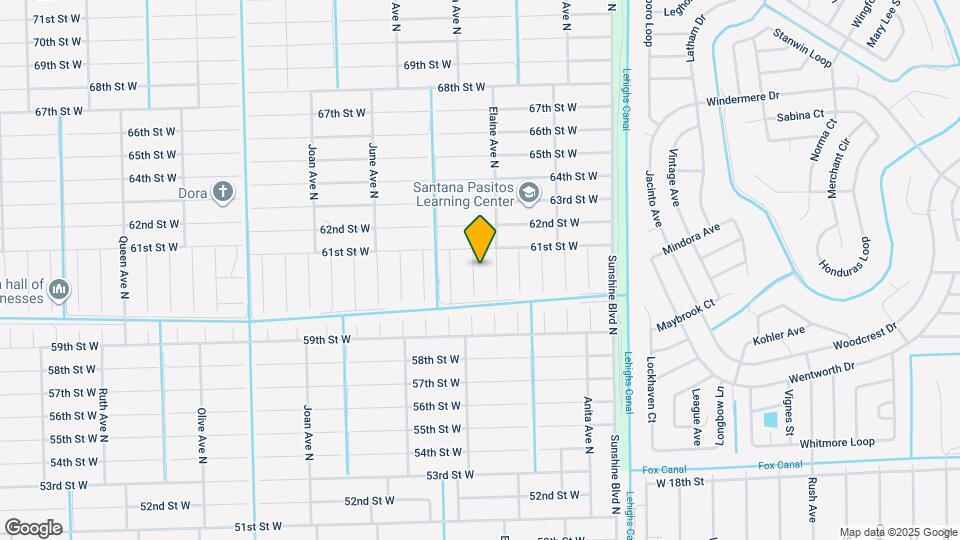 6008 Flora Ave N Map and Location Details