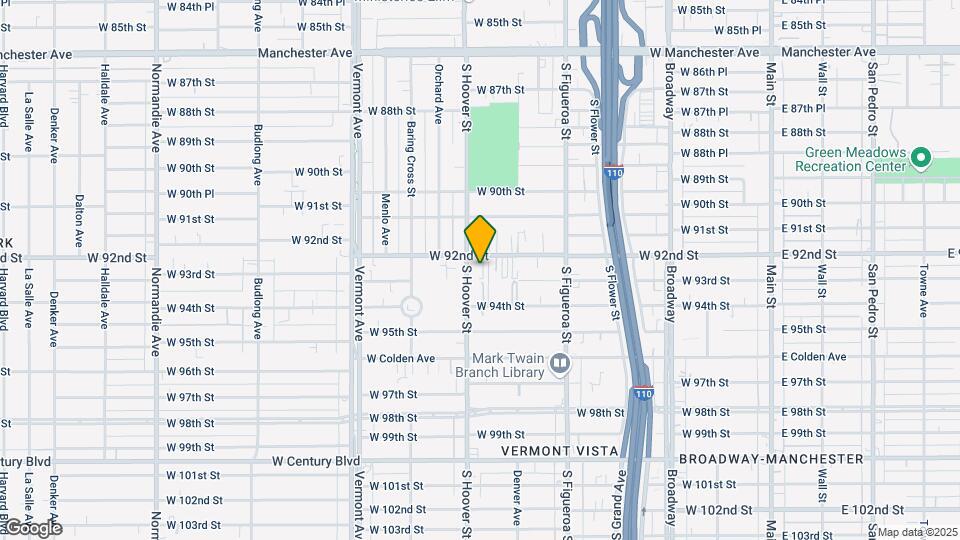 648 W 92nd St Map and Location Details