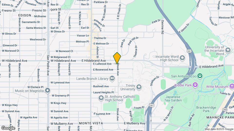 336 E Lullwood Ave-Unit -4 Map and Location Details