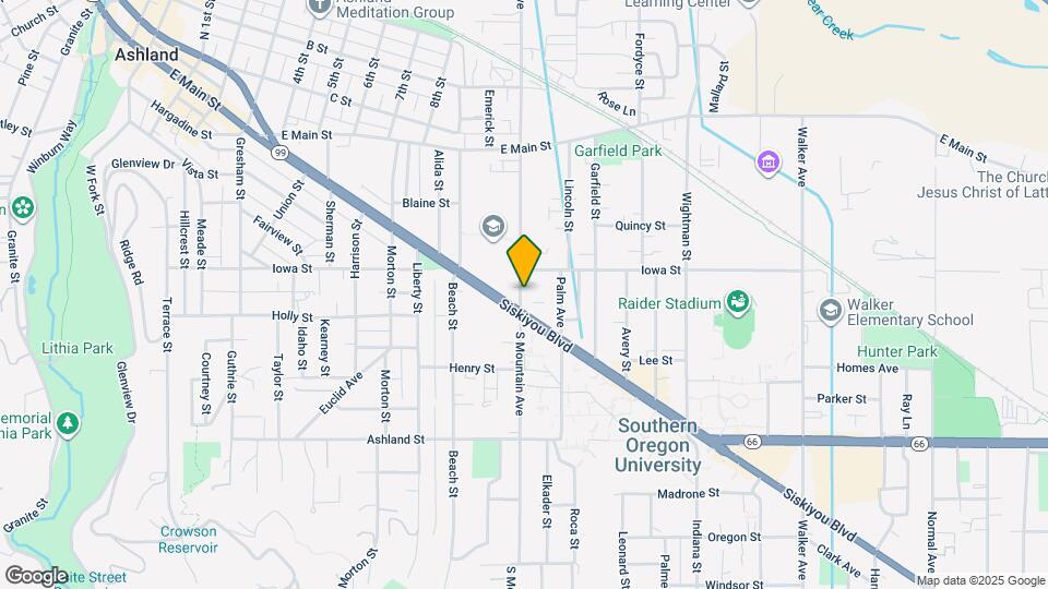 290 S Mountain Ave Map and Location Details