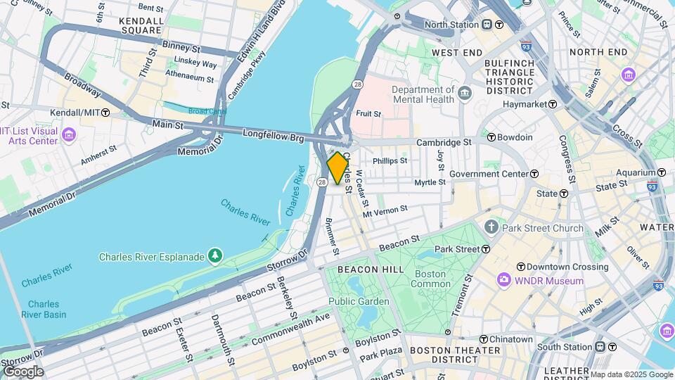 145 Pinckney St, Unit 202 Map and Location Details