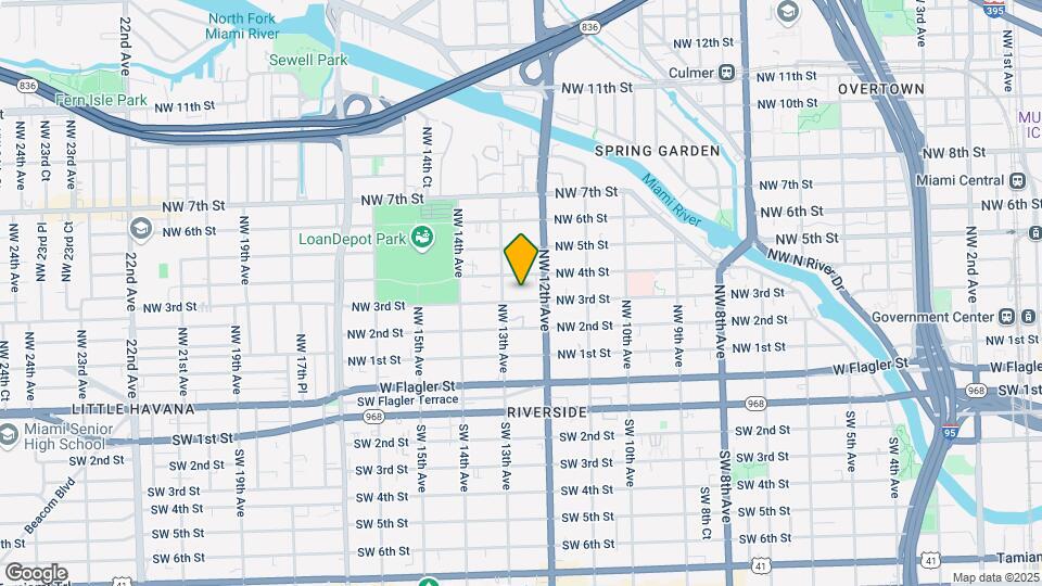 1235 NW 3rd St Mapa y Detalles de la Ubicación