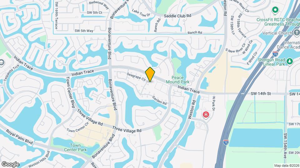 1407 Seagrape Cir Map and Location Details