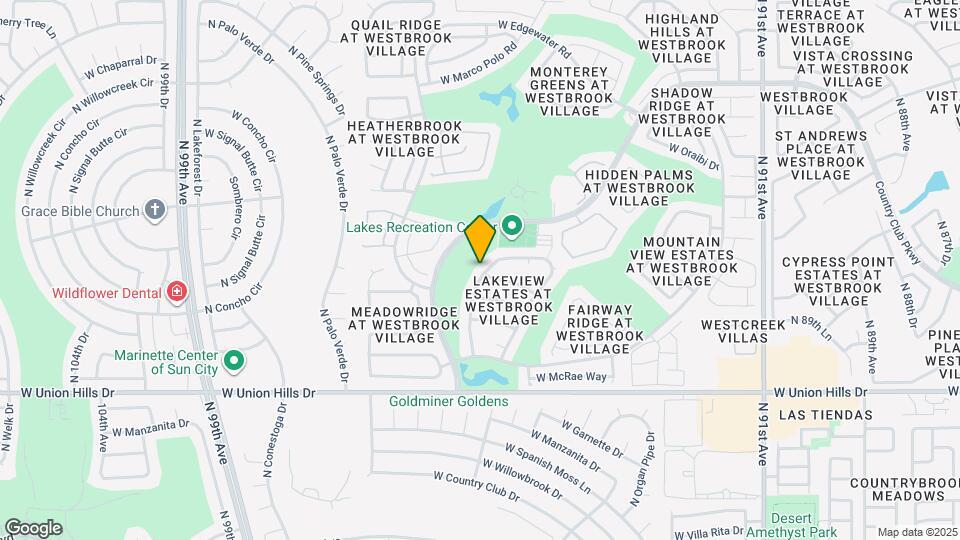 18942 N 96th Ln Map and Location Details