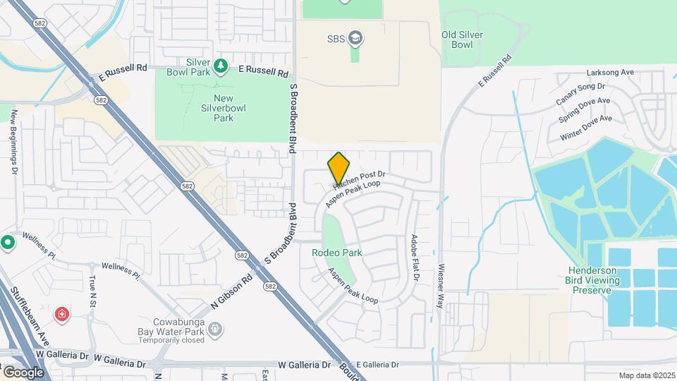 725 Hitchen Post Dr Map and Location Details