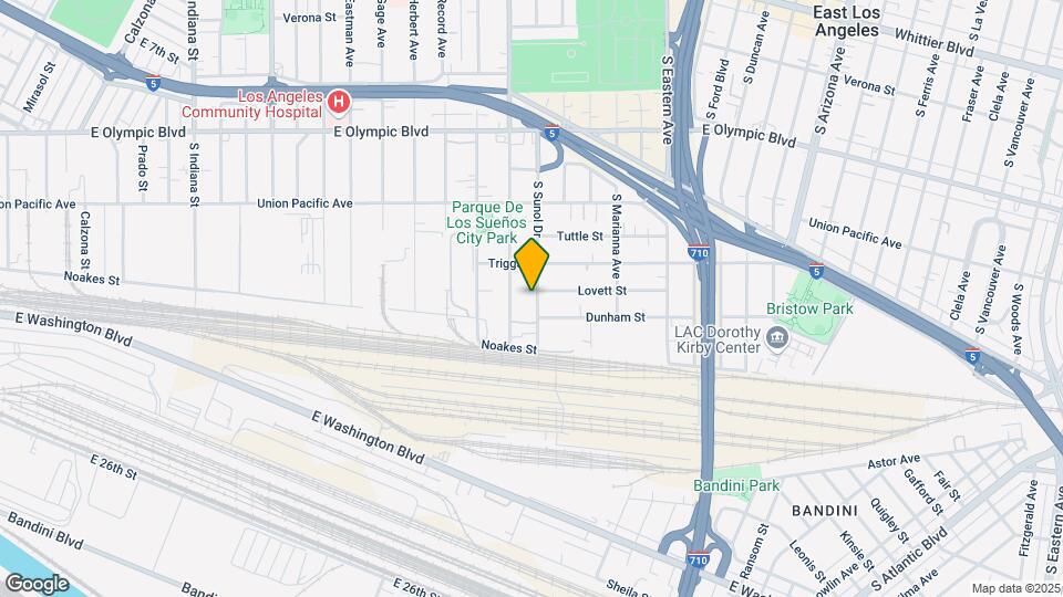 1445 S Sunol Dr Map and Location Details
