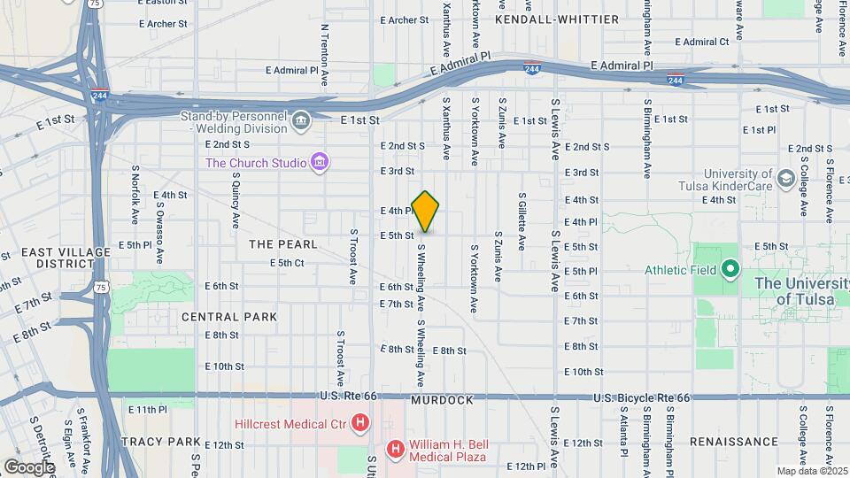 501 S Wheeling Ave Map and Location Details