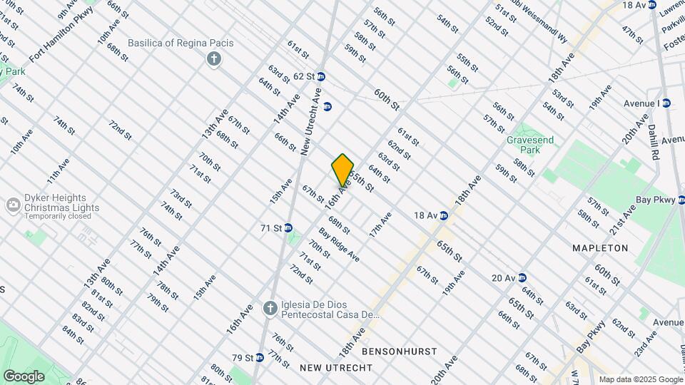 1602 66th St Mapa y Detalles de la Ubicación
