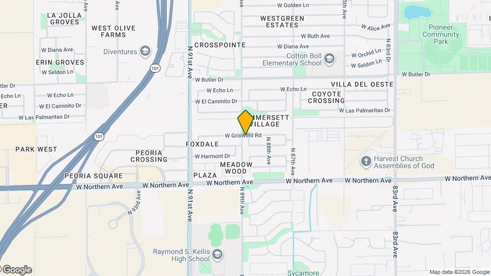 8182 N 88th Ln Mapa y Detalles de la Ubicación
