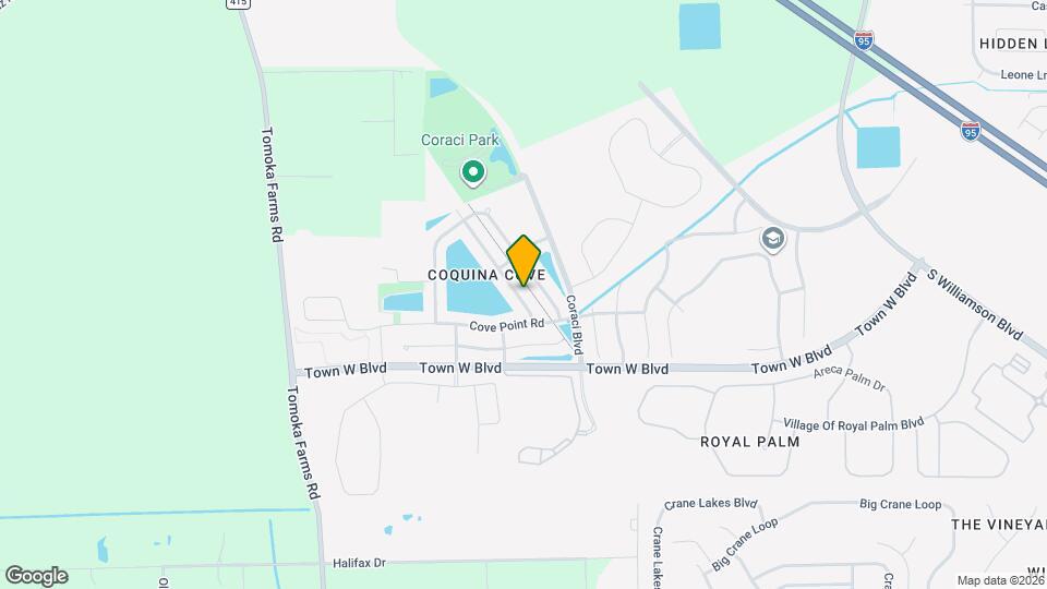 5355 Coquina Shores Ln Map and Location Details