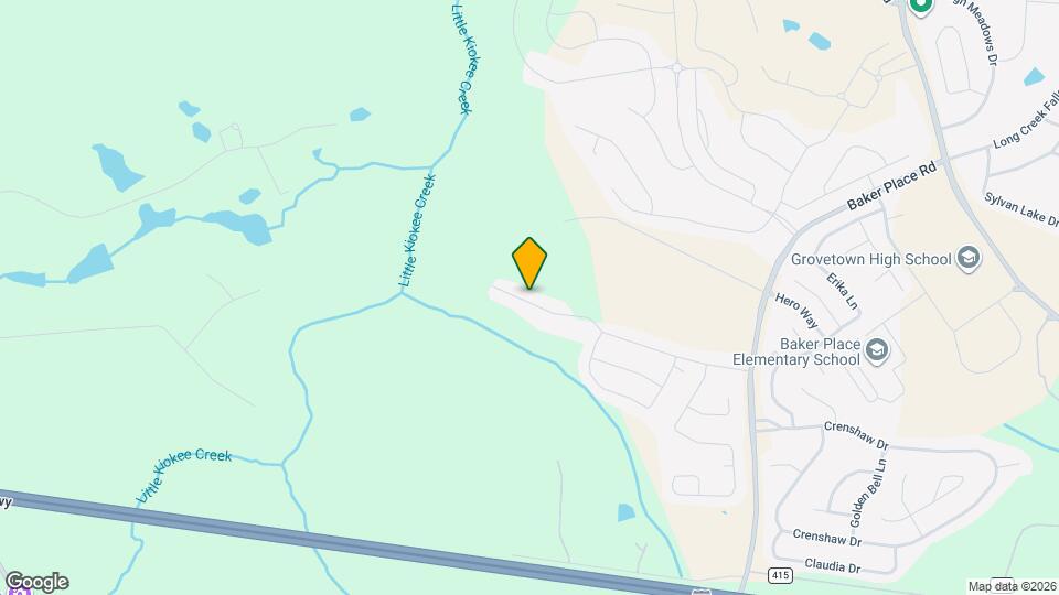 819 Burch Creek Dr, Unit 3904 Map and Location Details