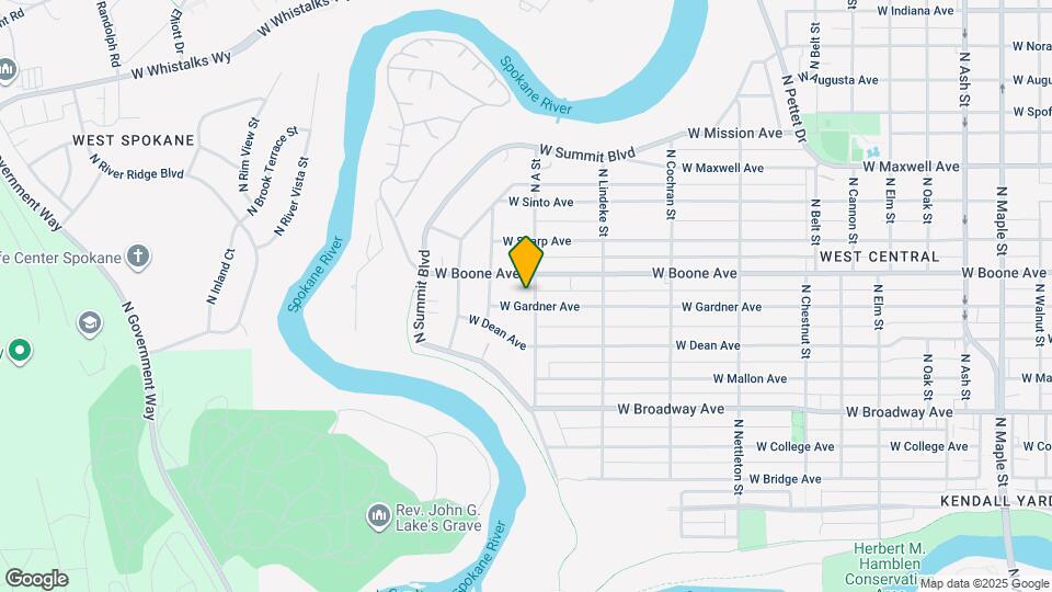 2910 W Gardner Ave Map and Location Details