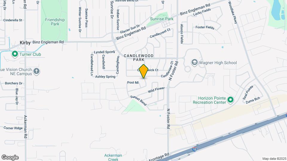 2731 Candle Ridge Dr Map and Location Details