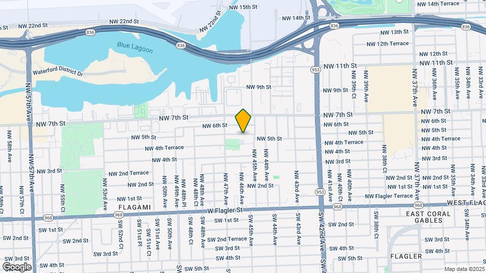 4540 NW 5th St Map and Location Details