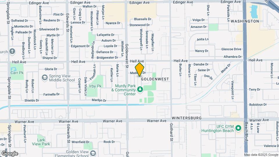 16641 Tunstall Ln Map and Location Details