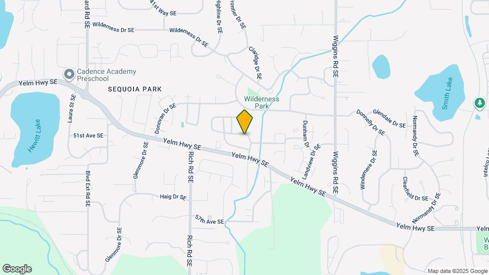 5133 Chambers Creek Loop SE Map and Location Details