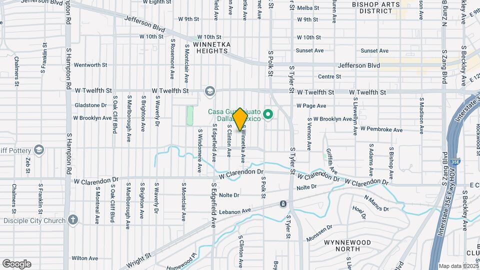 729 S Winnetka Ave Map and Location Details