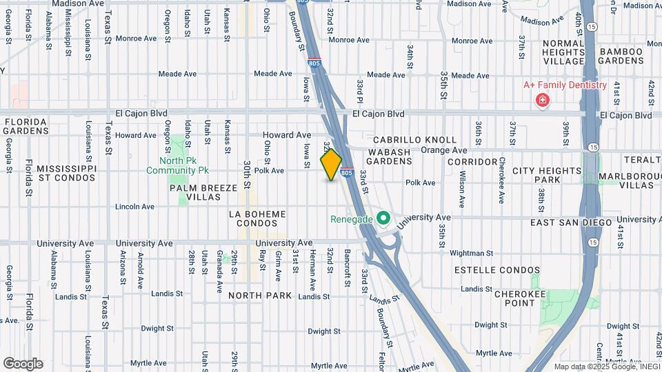 4051-53 32nd St Mapa y Detalles de la Ubicación