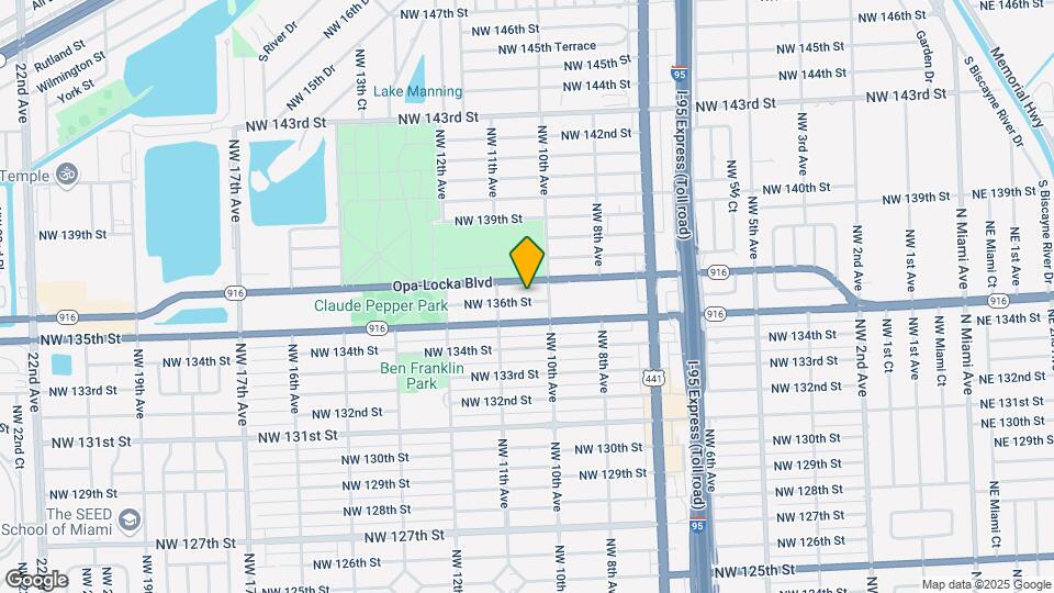 1041 NW 136th St Mapa y Detalles de la Ubicación