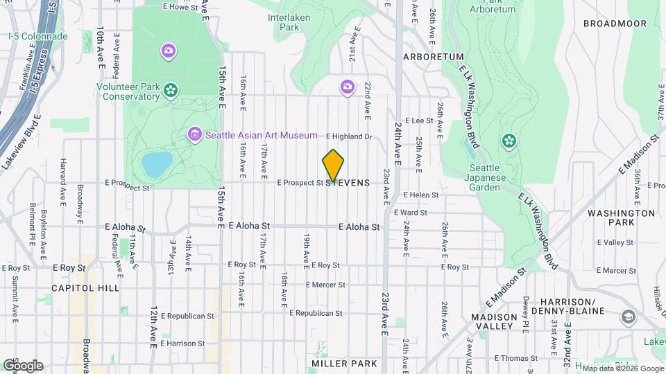 956 20th Ave E Map and Location Details