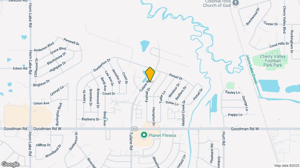 7075 Foxhall Dr Map and Location Details