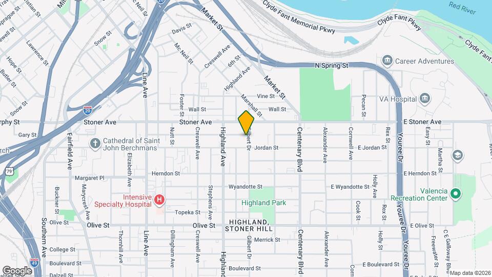 403 Egan St Map and Location Details