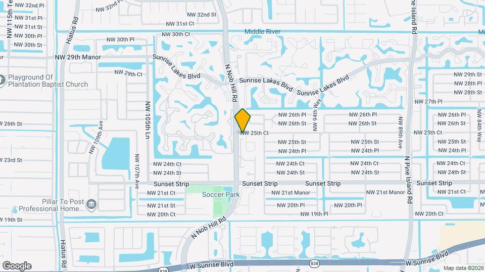 2488 NW 99th Way Map and Location Details