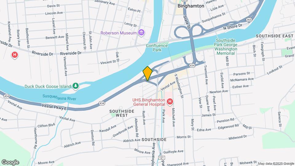 14 Hallam St Map and Location Details