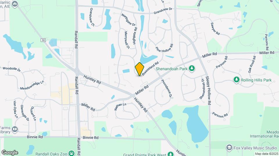 5728 Breezeland Rd Map and Location Details