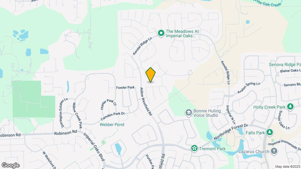 2723 Wild Oak Park Dr Map and Location Details