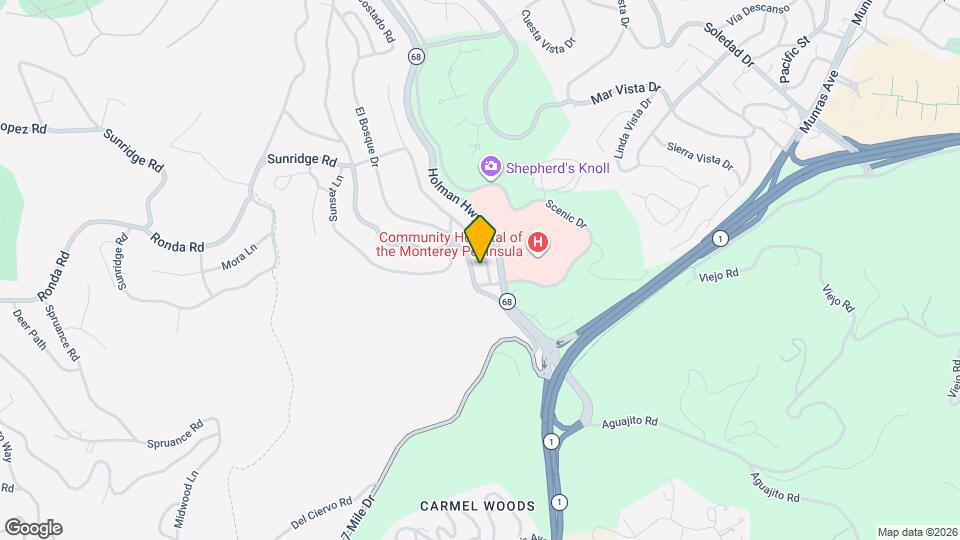 4192 Crest Rd Map and Location Details