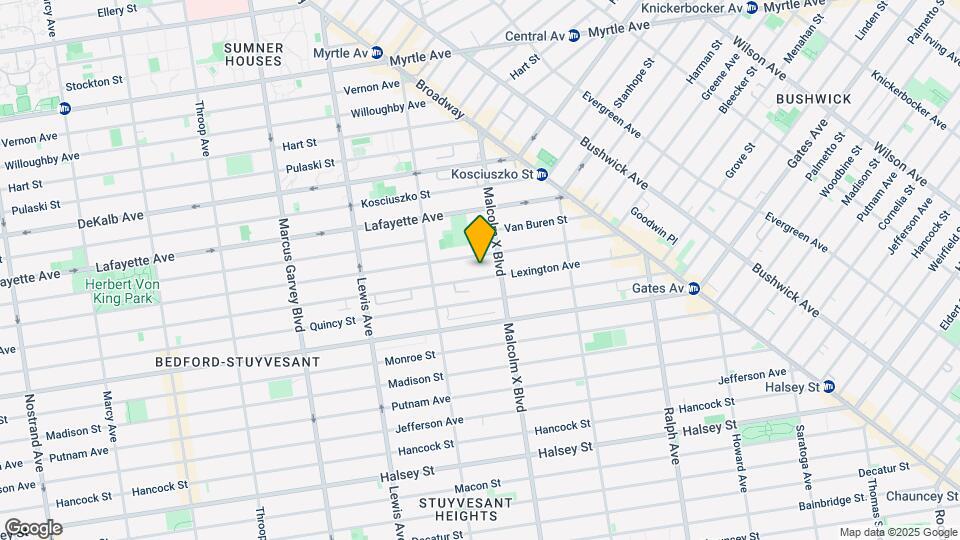 743A Lexington Ave Map and Location Details