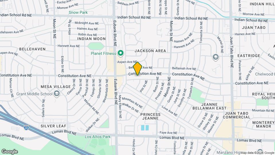 10429 Ralph Ave NE Map and Location Details