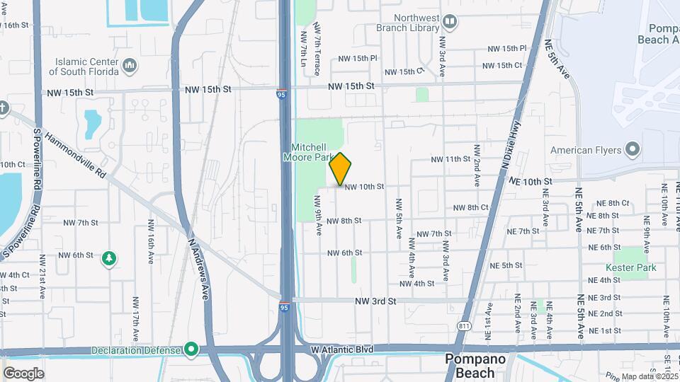 940 NW 8th Ave Map and Location Details