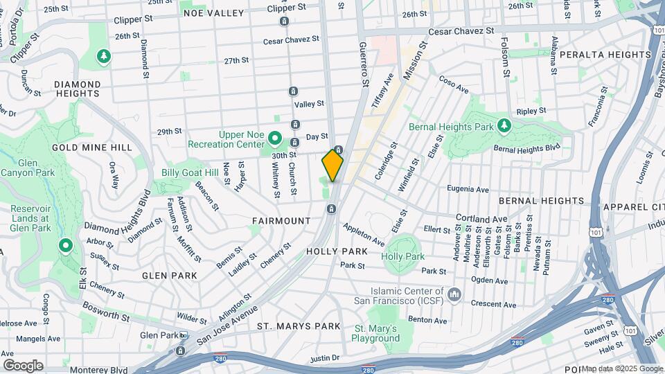 930 San Jose Ave Map and Location Details