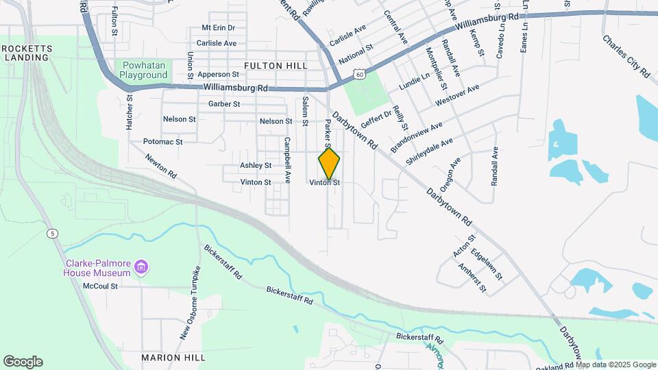 5401 Parker St Map and Location Details