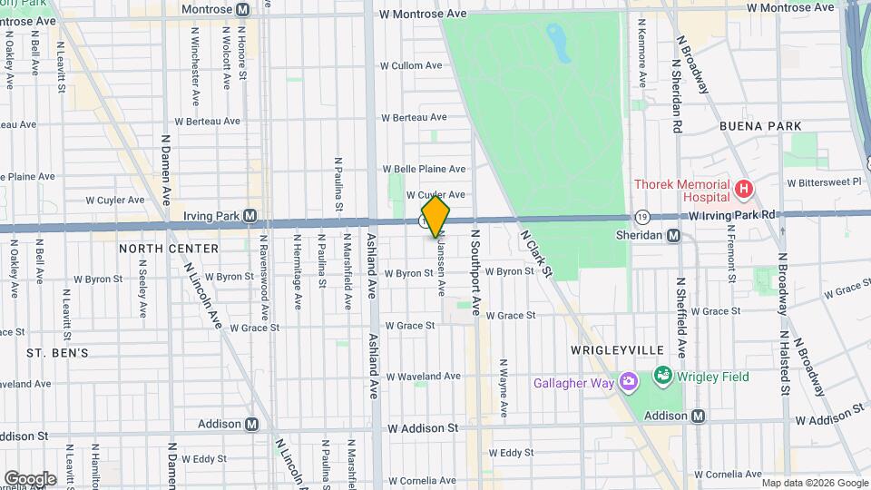 3930 N Janssen Ave, Unit J08W Mapa y Detalles de la Ubicación