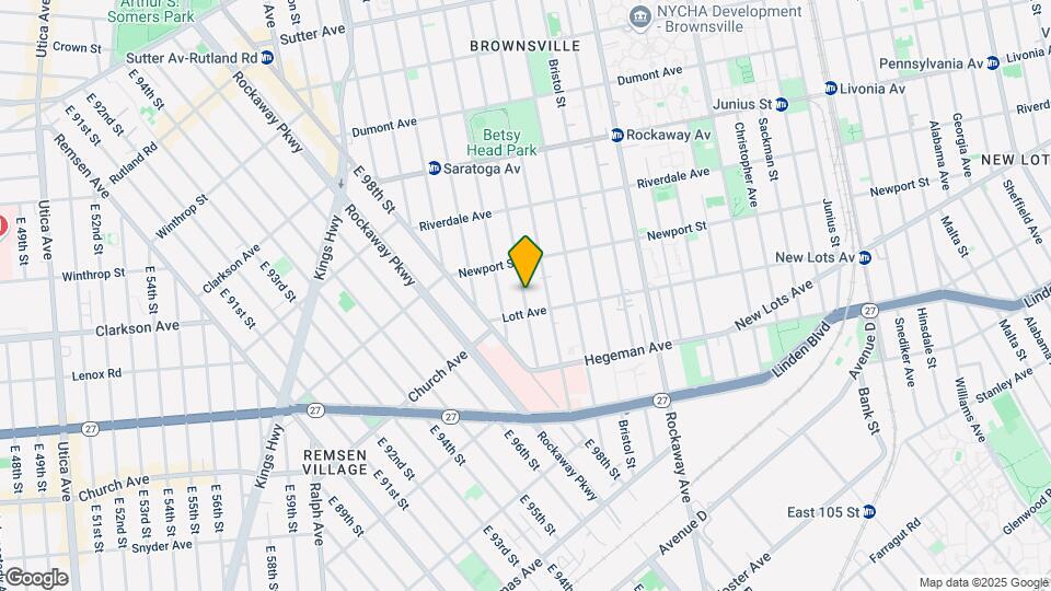 486 Herzl St Map and Location Details
