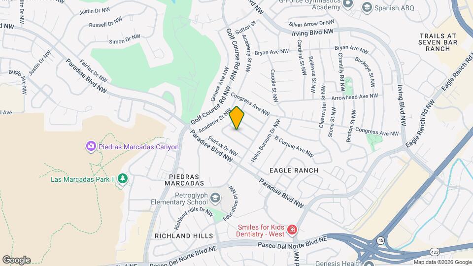 4624 Arlington Ave NW Map and Location Details