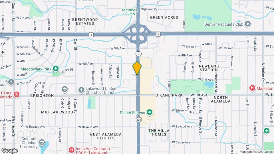 225 Wadsworth Blvd, Unit 312 Map and Location Details