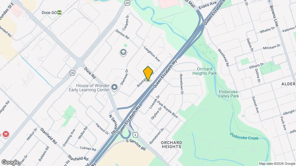 1520 Brentano Blvd Map and Location Details