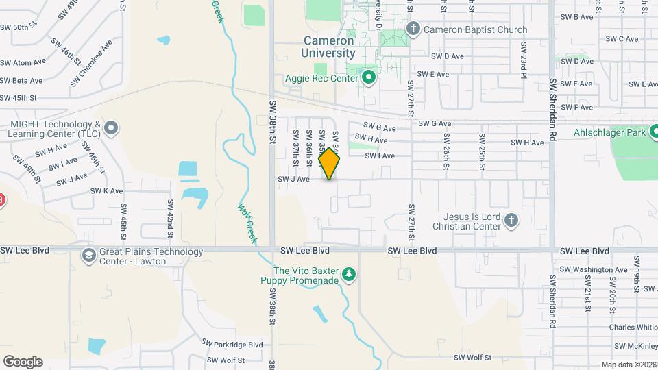 2912 SW J Ave Map and Location Details