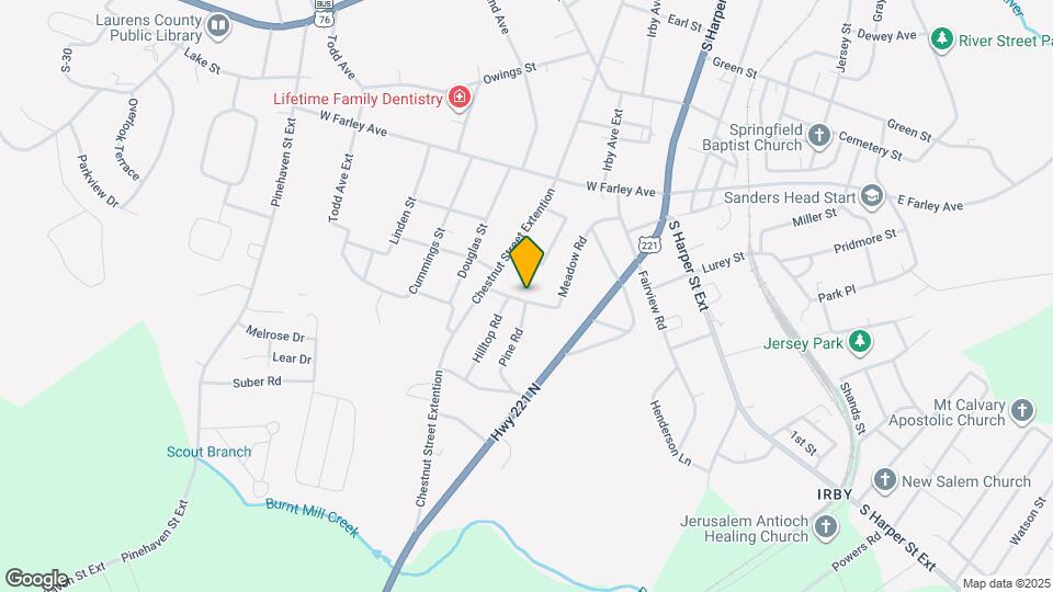 400 Meadow Rd Map and Location Details