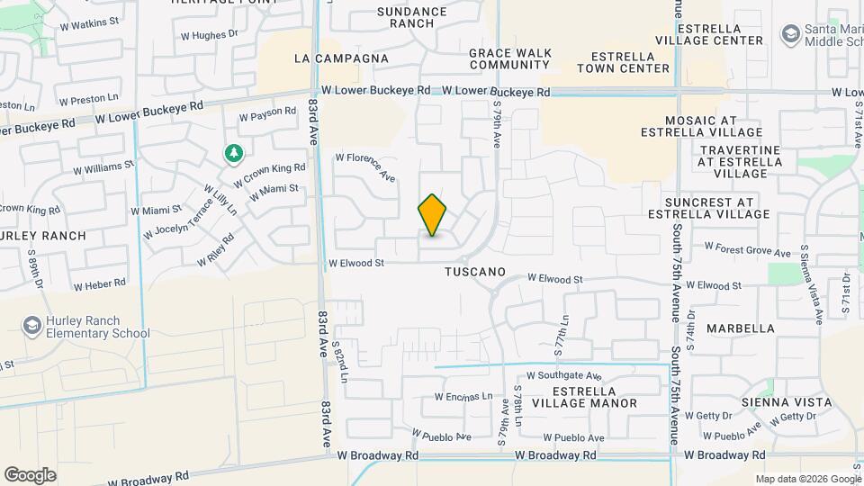 8028 W Forest Grove Ave Map and Location Details