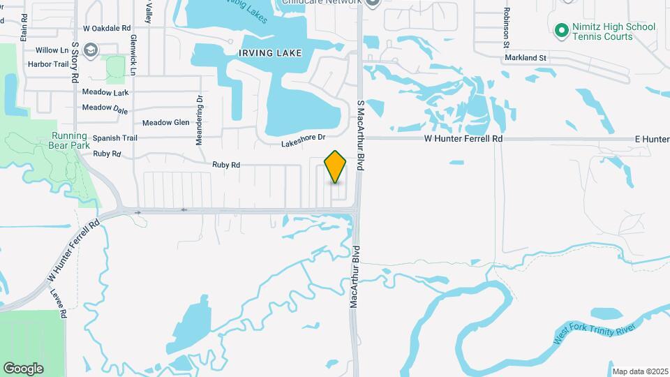 2802 Bridge Lake Dr Map and Location Details