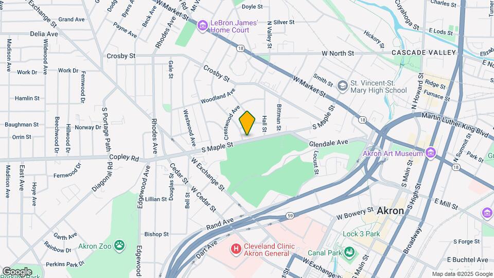 238 S Maple St Map and Location Details