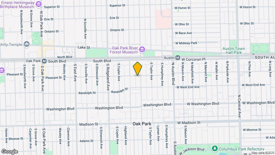 201-207 S Lombard Ave Mapa y Detalles de la Ubicación